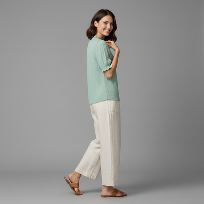 Astrid | Elegant Summer Blouse for Women