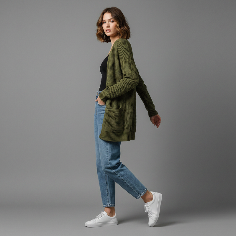 Elegant Women's Cardigan | Versatile Wardrobe Essential