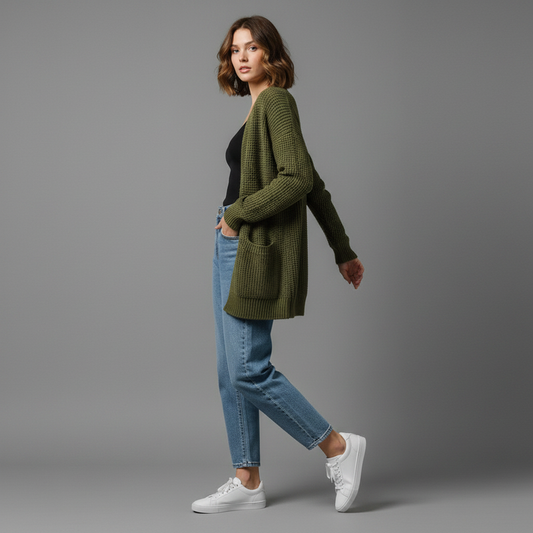 Elegant Women's Cardigan | Versatile Wardrobe Essential