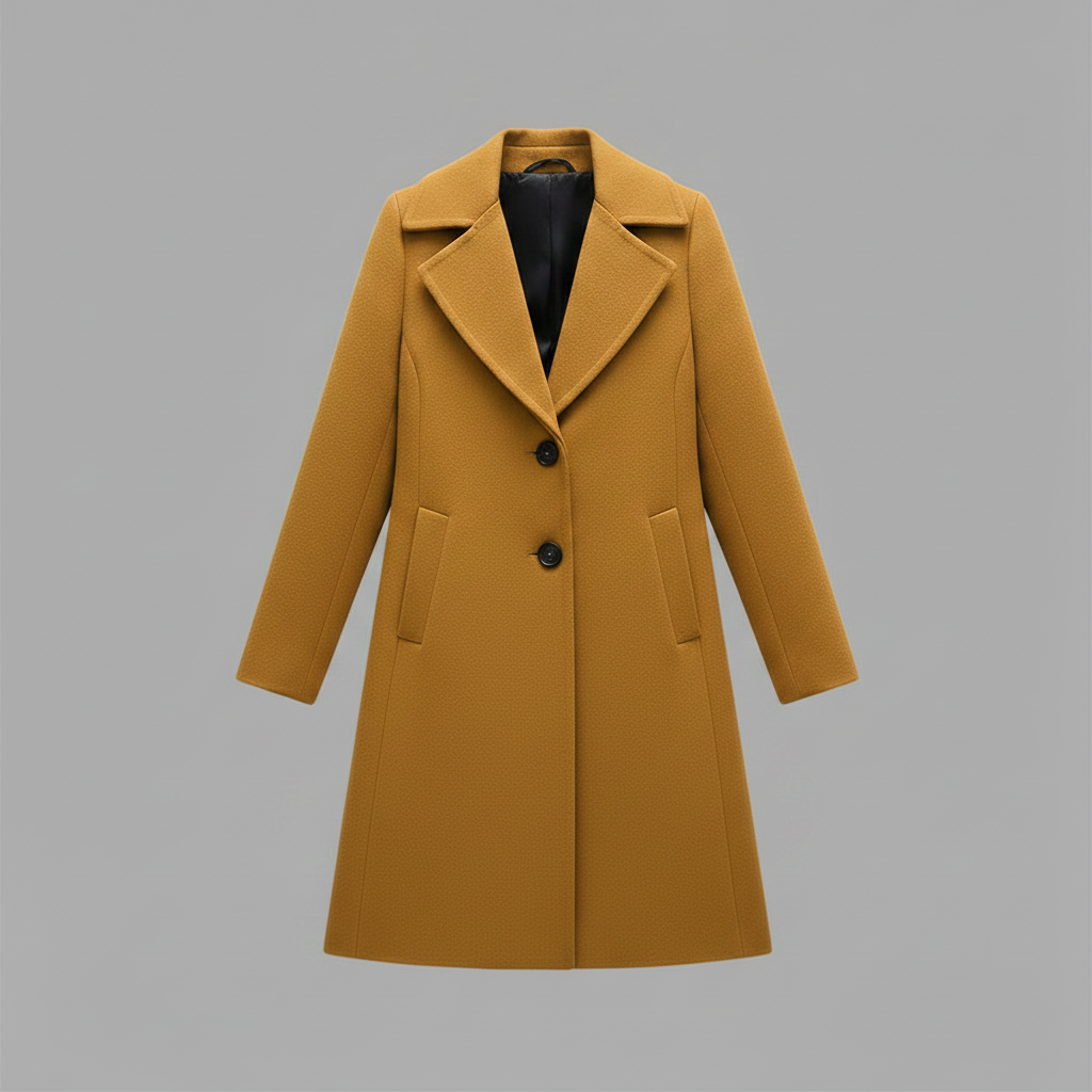 Elegant Wool Coat | Women's Winter Outerwear