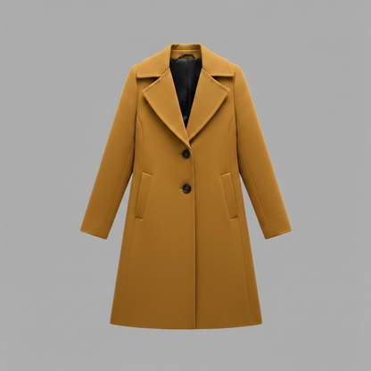 Elegant Wool Coat | Women's Winter Outerwear