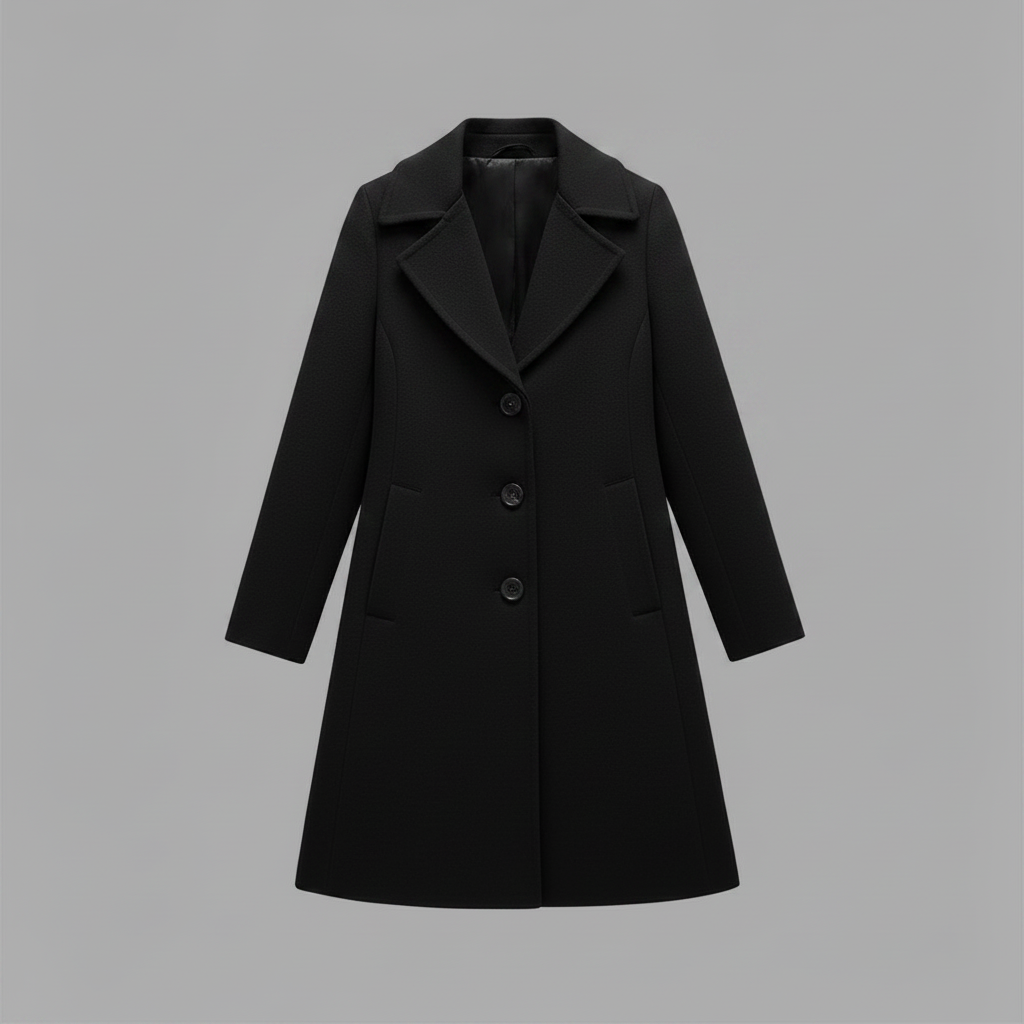 Elegant Wool Coat | Women's Winter Outerwear