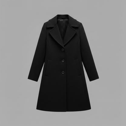 Elegant Wool Coat | Women's Winter Outerwear