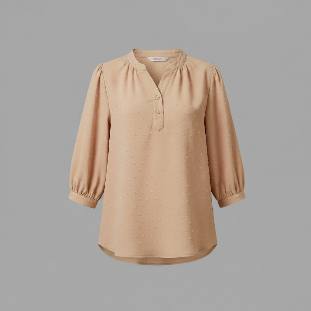 Silk Patchwork Women's Blouse | Versatile Fashion Top