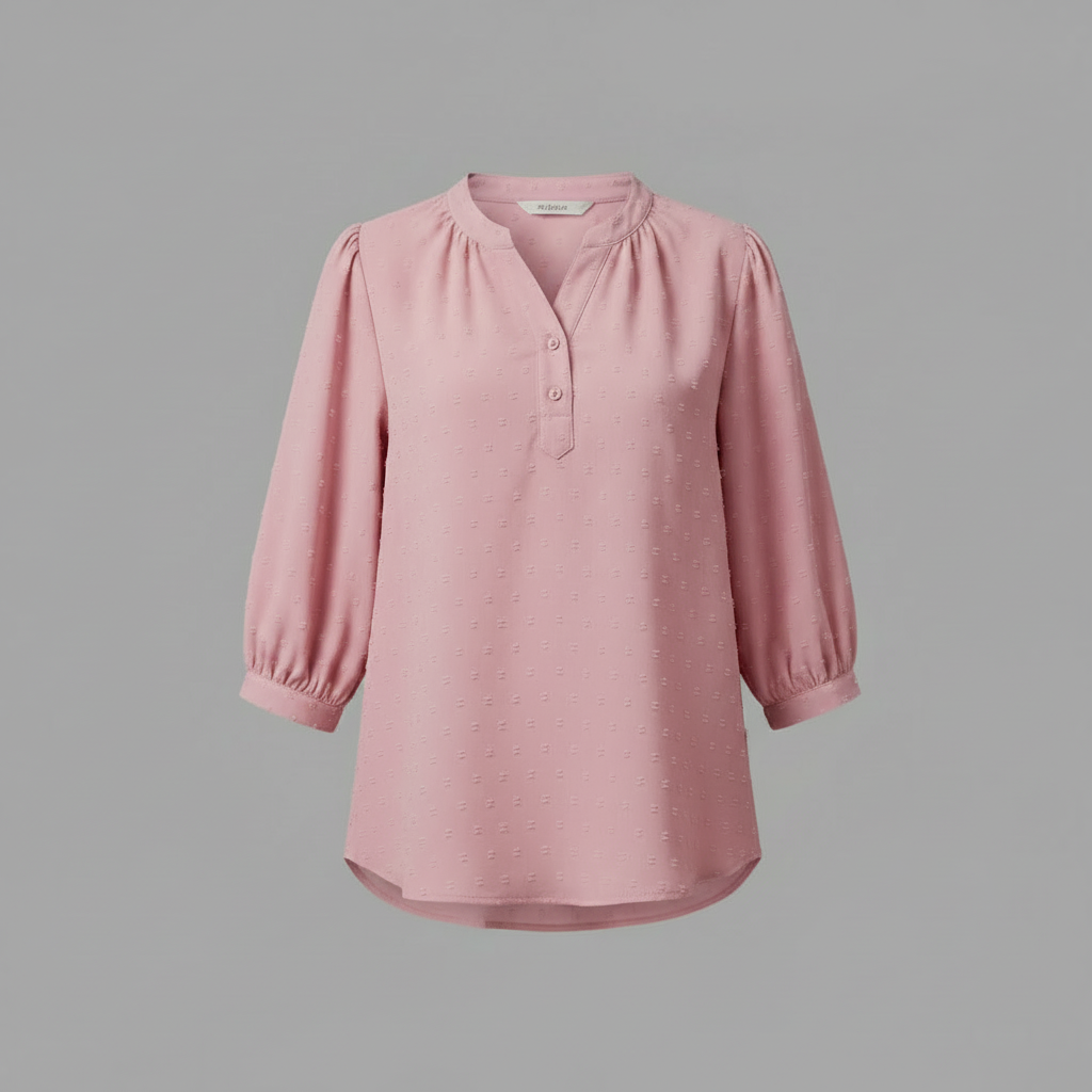 Silk Patchwork Women's Blouse | Versatile Fashion Top