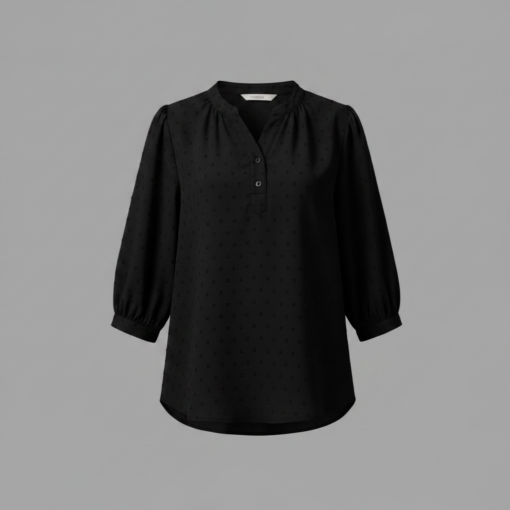 Silk Patchwork Women's Blouse | Versatile Fashion Top