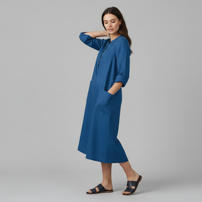Tina | Women's Plus Size Summer Maxi Dress