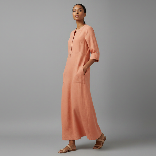 Tina | Women's Plus Size Summer Maxi Dress