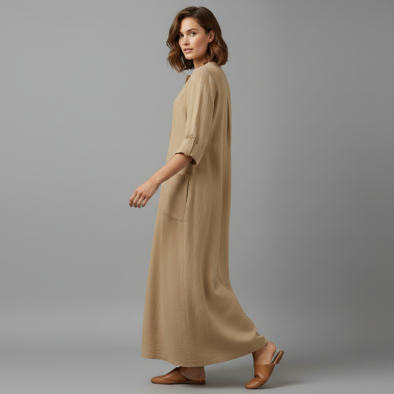 Tina | Women's Plus Size Summer Maxi Dress